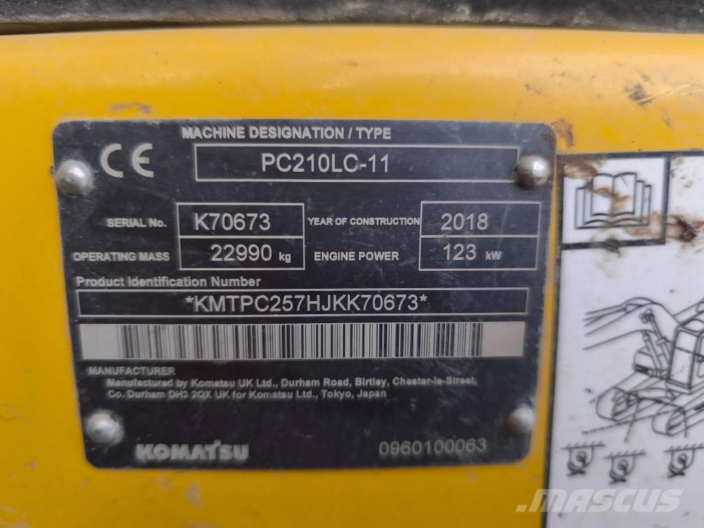 Komatsu PC 210 LC-11 Excavadoras de cadenas