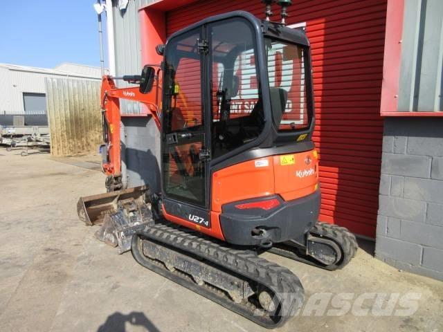 Kubota U 27-4 Mini excavadoras < 7t