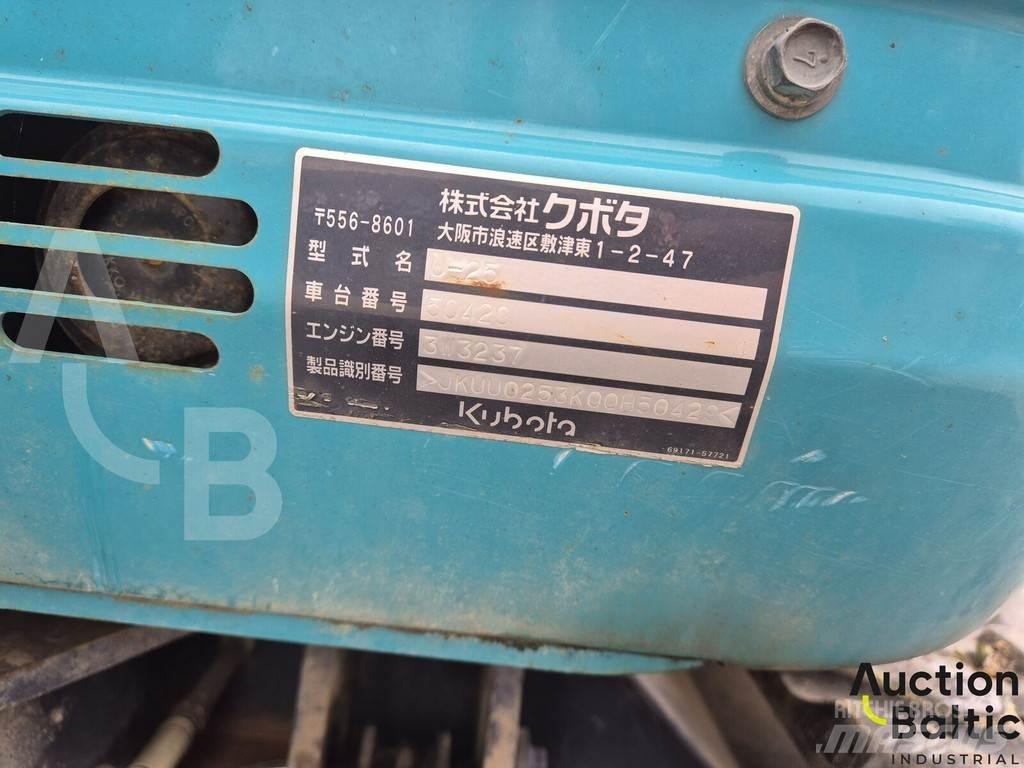 Kubota U 25 Mini excavadoras < 7t