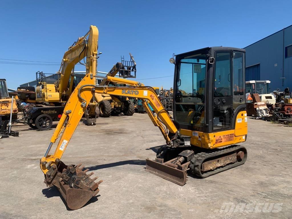 Kato 19VXE Mini excavadoras < 7t