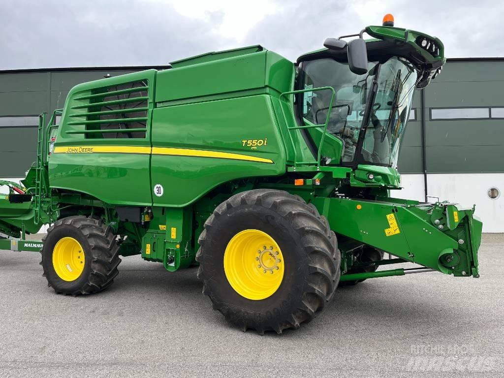John Deere T 550 Cosechadoras combinadas