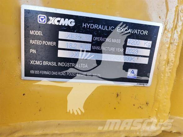 XCMG XE35U Mini excavadoras < 7t