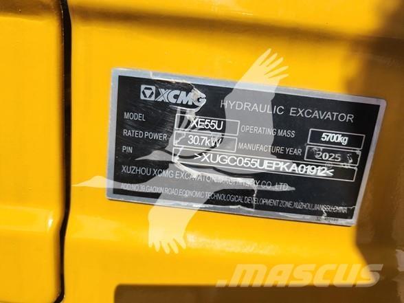 XCMG XE55U Mini excavadoras < 7t