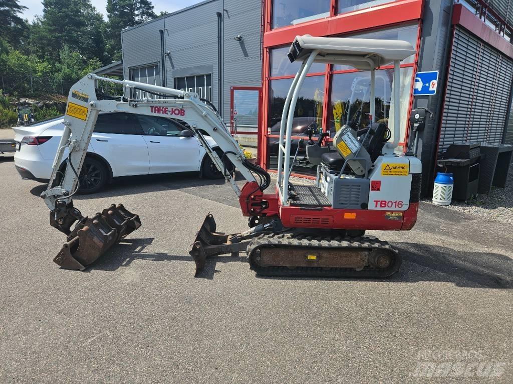 Takeuchi TB 016 Mini excavadoras < 7t