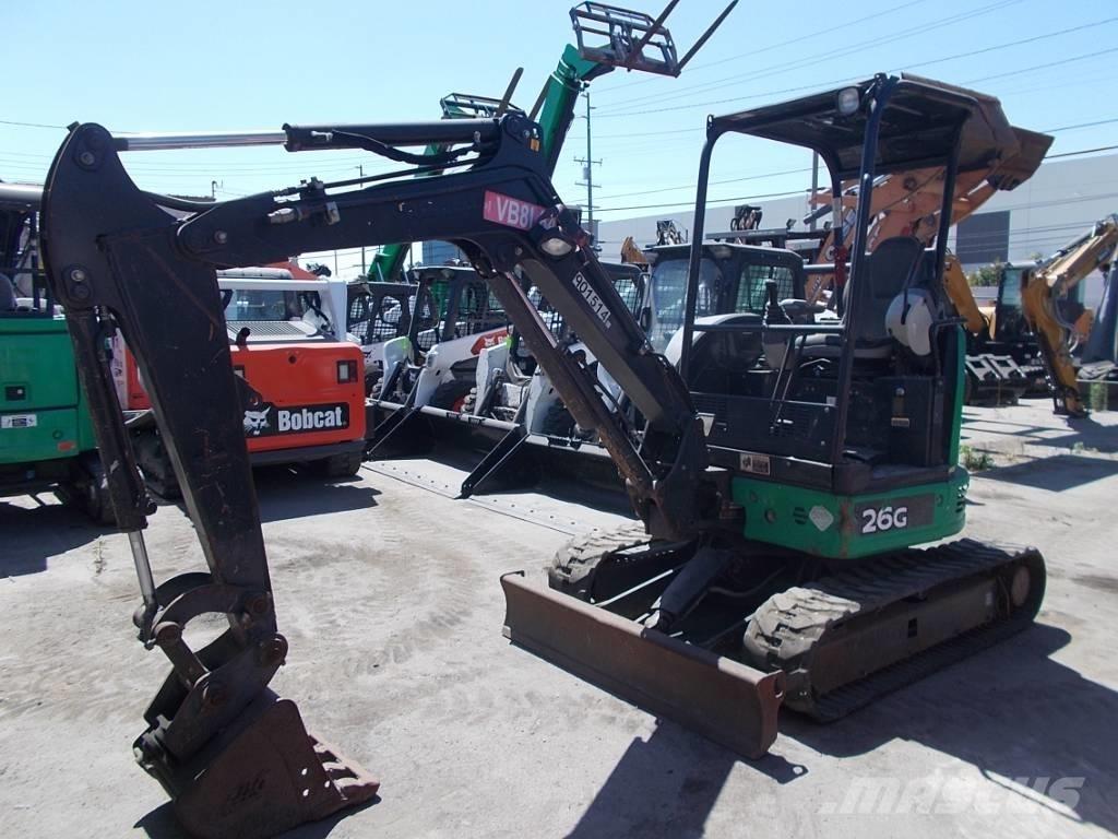 John Deere 26G Mini excavadoras < 7t