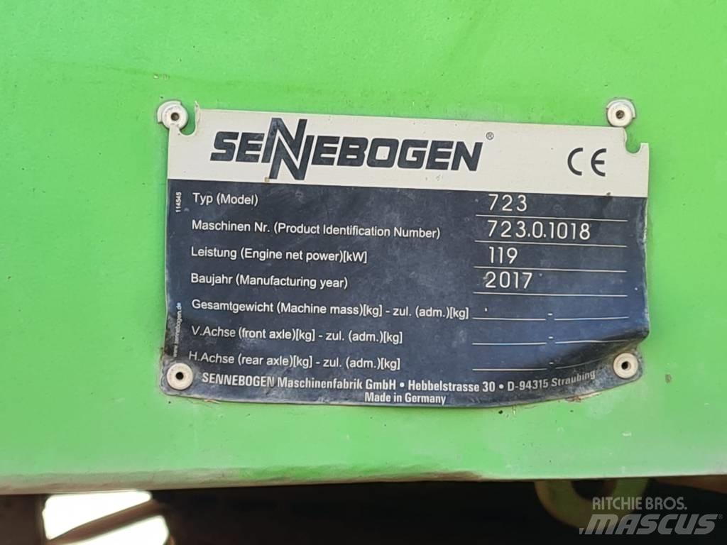 Sennebogen 723 Cargadoras sobre ruedas