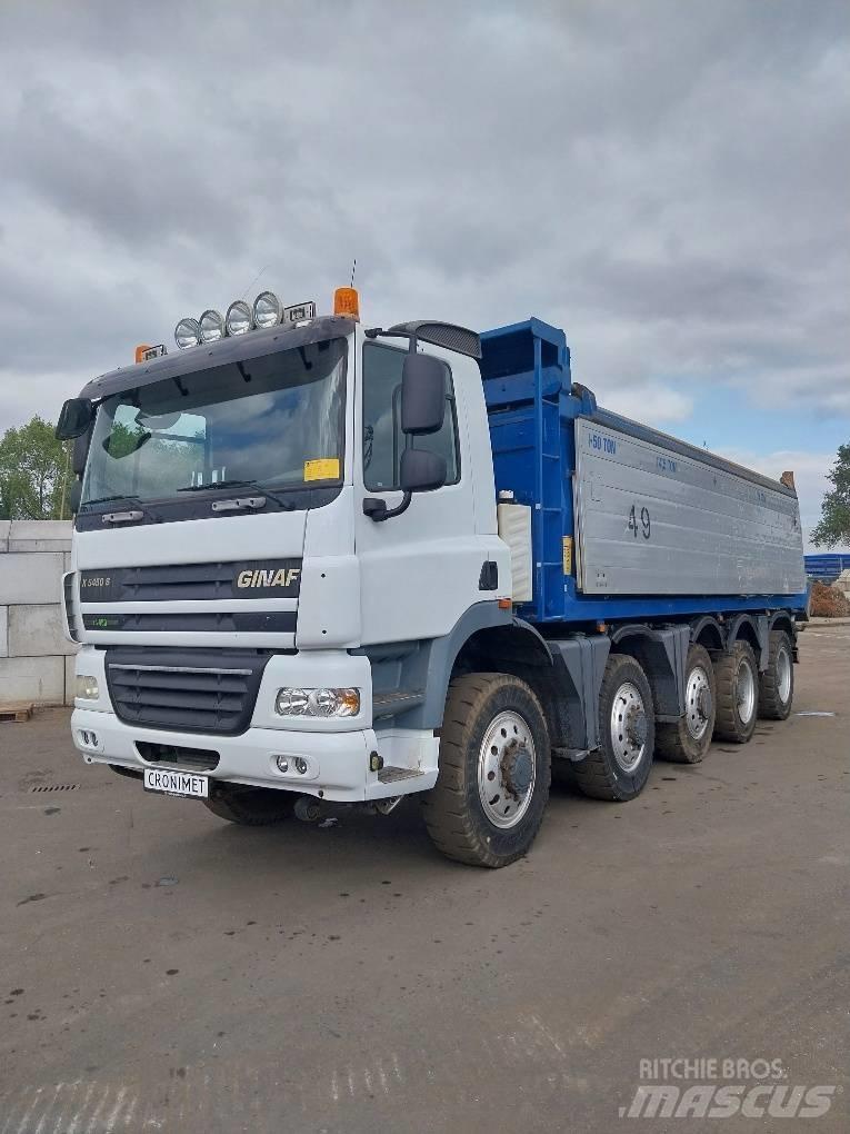 Ginaf X 5450 S Camiones bañeras basculantes o volquetes