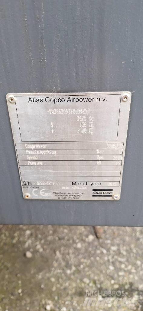 Atlas Copco XAHS237 Compresores