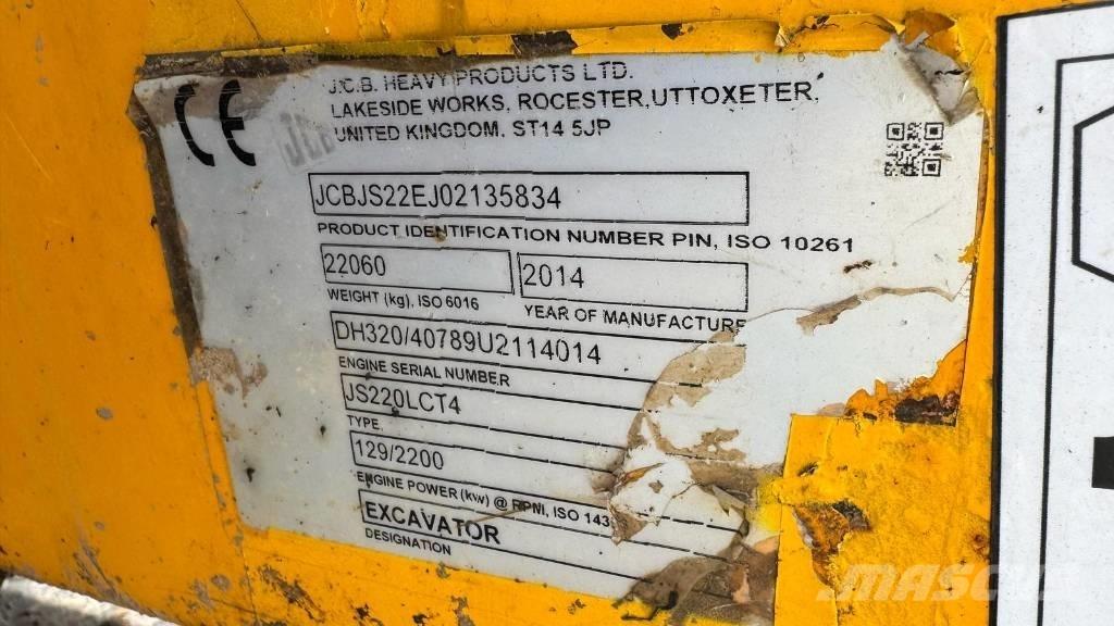 JCB JS 220 LC Excavadoras de cadenas