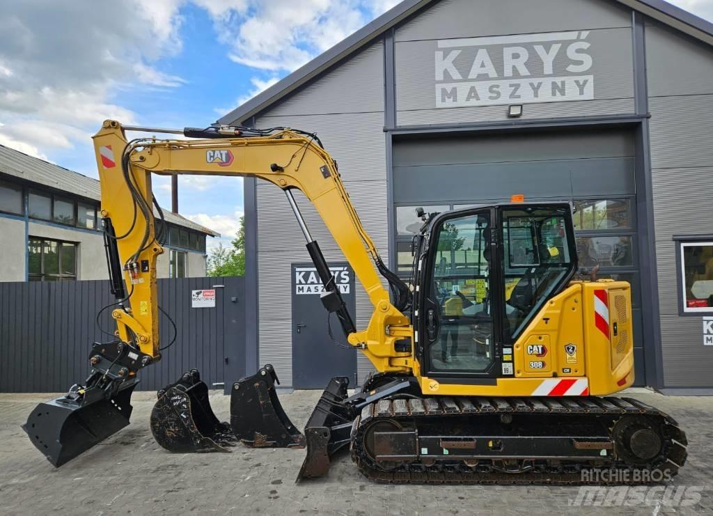 CAT 308 CR Excavadoras 7t - 12t
