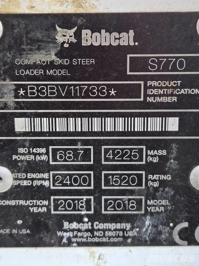 Bobcat S 770 Minicargadoras