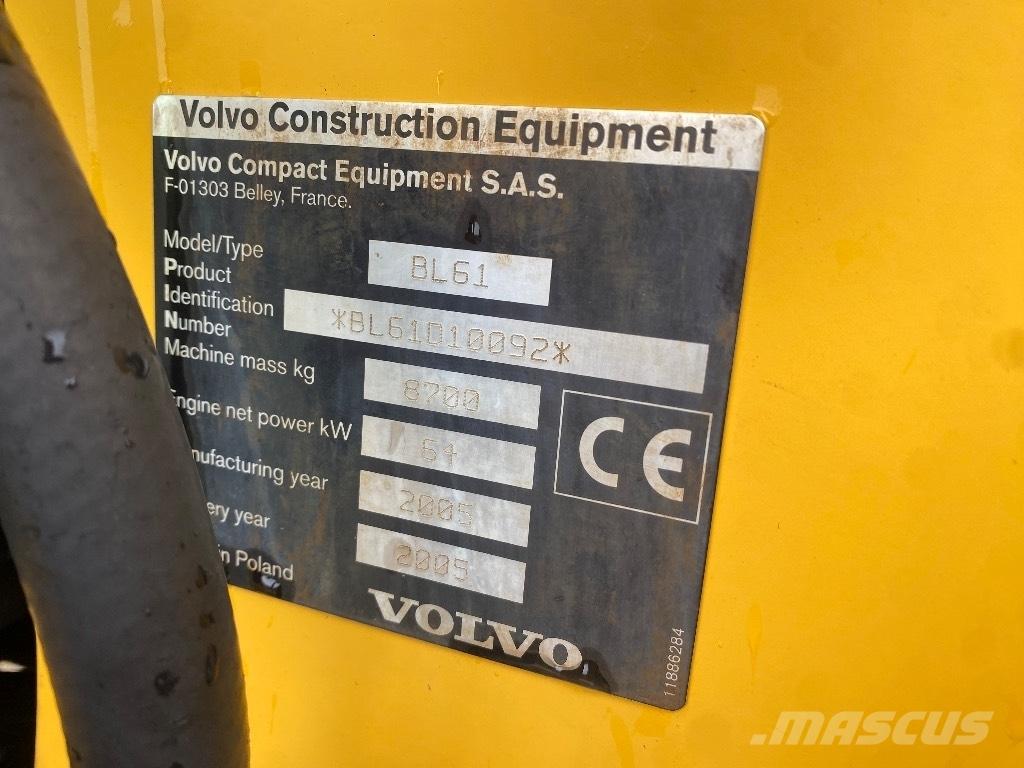 Volvo BL 61 Retrocargadoras