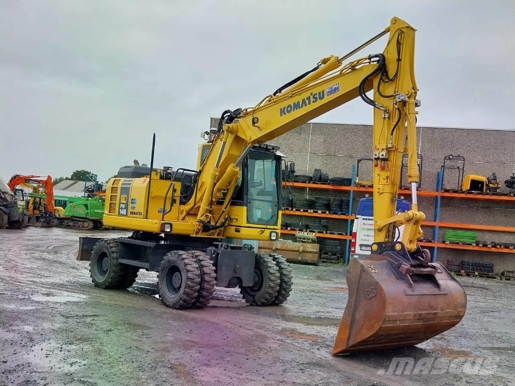 Komatsu PW 148-8 Excavadoras de ruedas