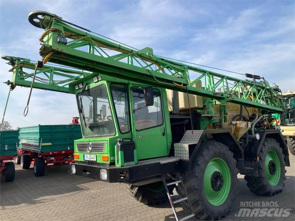 Dammann DT 2100 Pulverizadores arrastrados