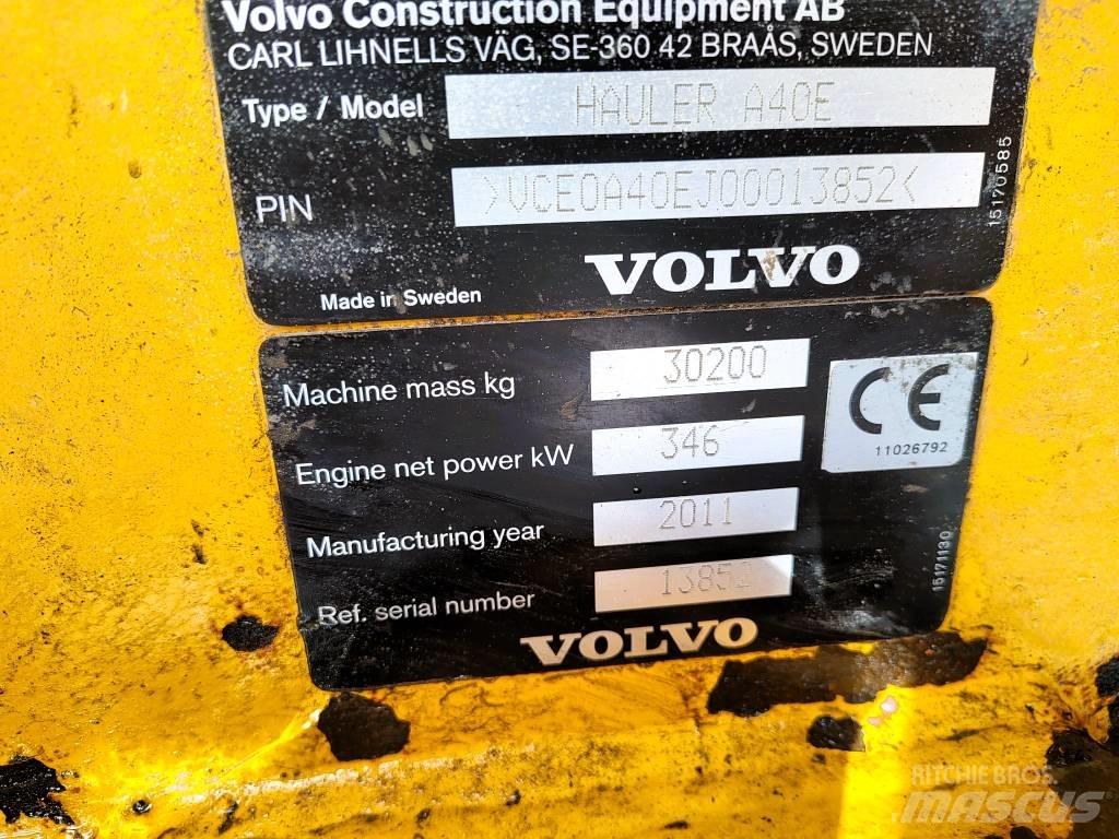 Volvo A 40 E Dúmpers articulados