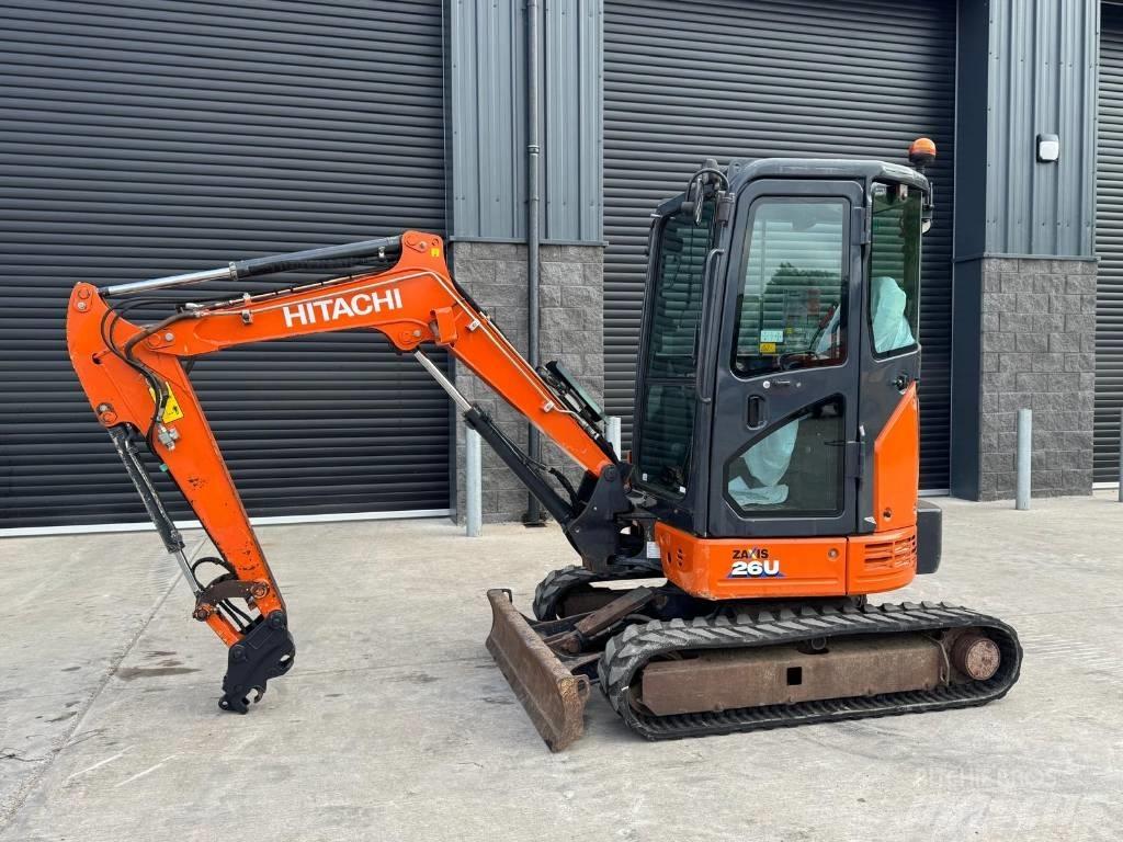 Hitachi ZX 26 U-6 cr Mini excavadoras < 7t