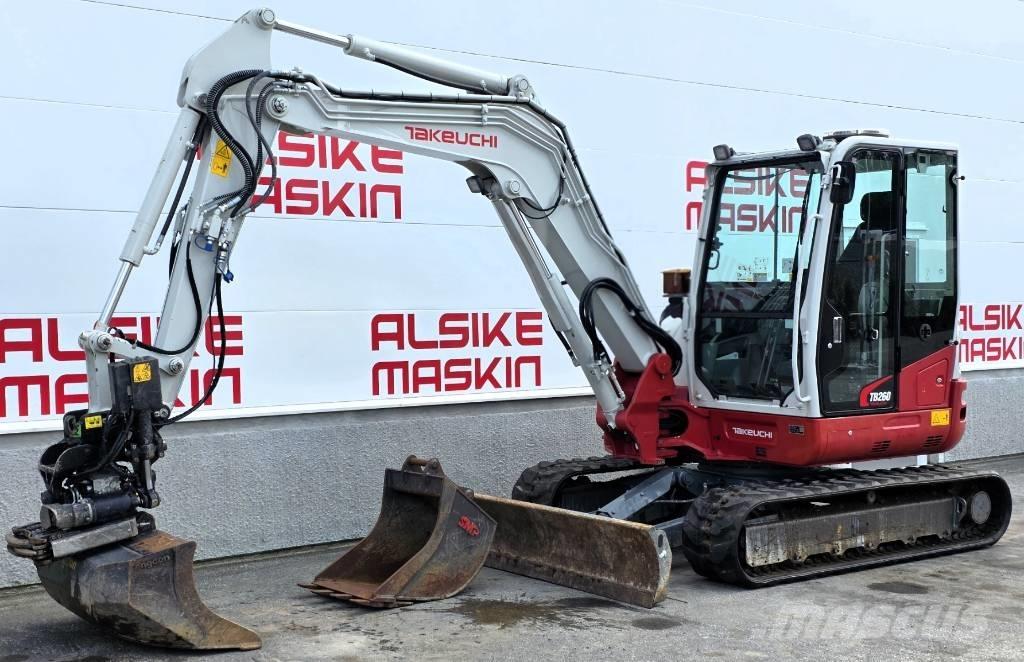 Takeuchi TB 260 Mini excavadoras < 7t