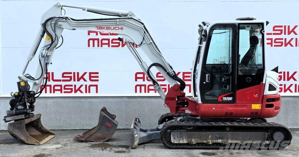 Takeuchi TB 260 Mini excavadoras < 7t
