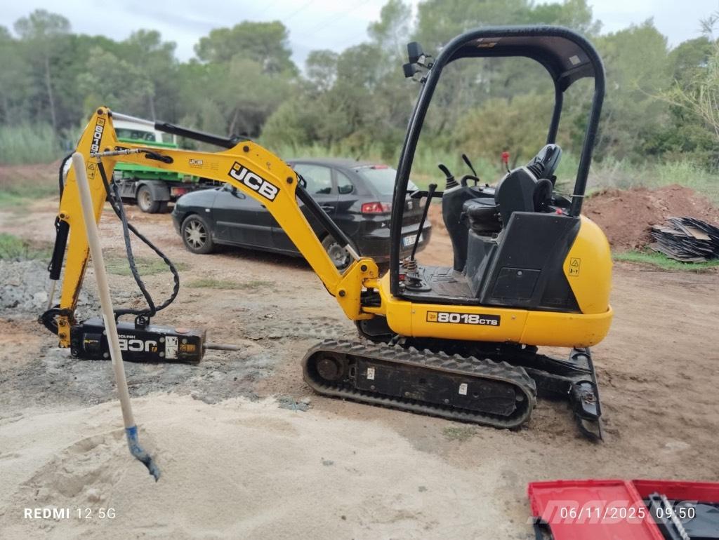 JCB 8018 Mini excavadoras < 7t