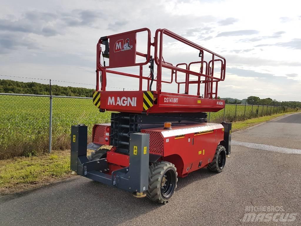 Magni DS 1418 RT Plataformas tijera