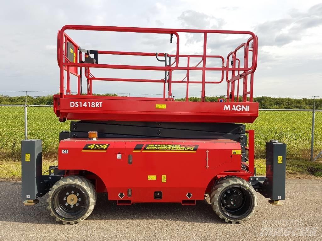 Magni DS 1418 RT Plataformas tijera