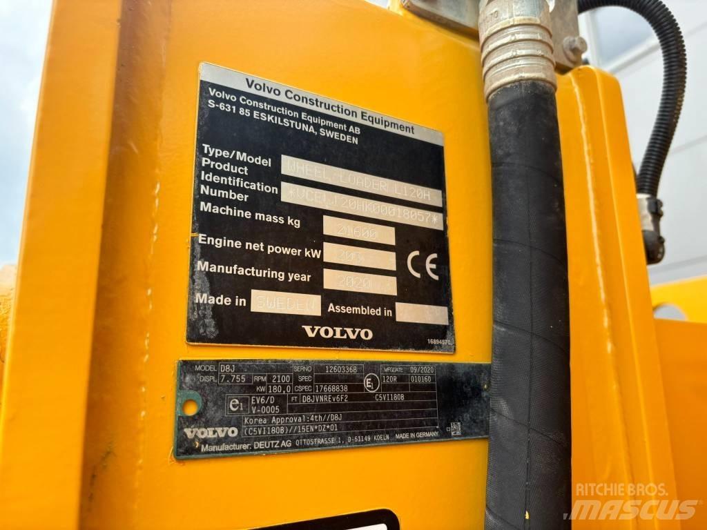 Volvo L 120 H Cargadoras sobre ruedas