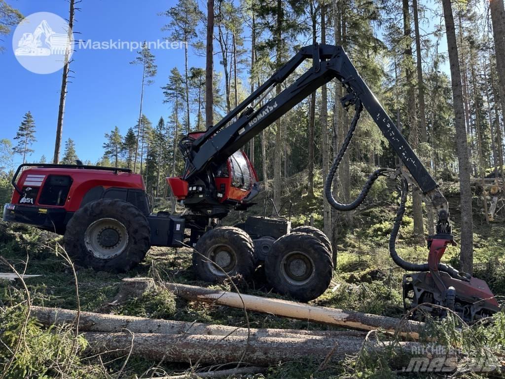 Komatsu 951 Cosechadoras