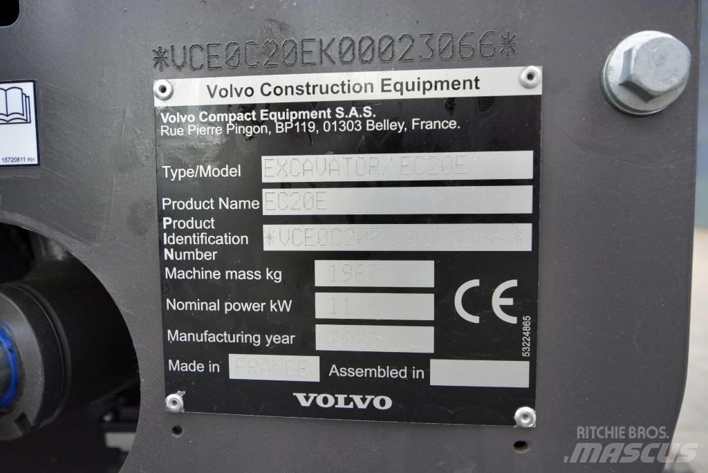 Volvo EC 20 E Mini excavadoras < 7t