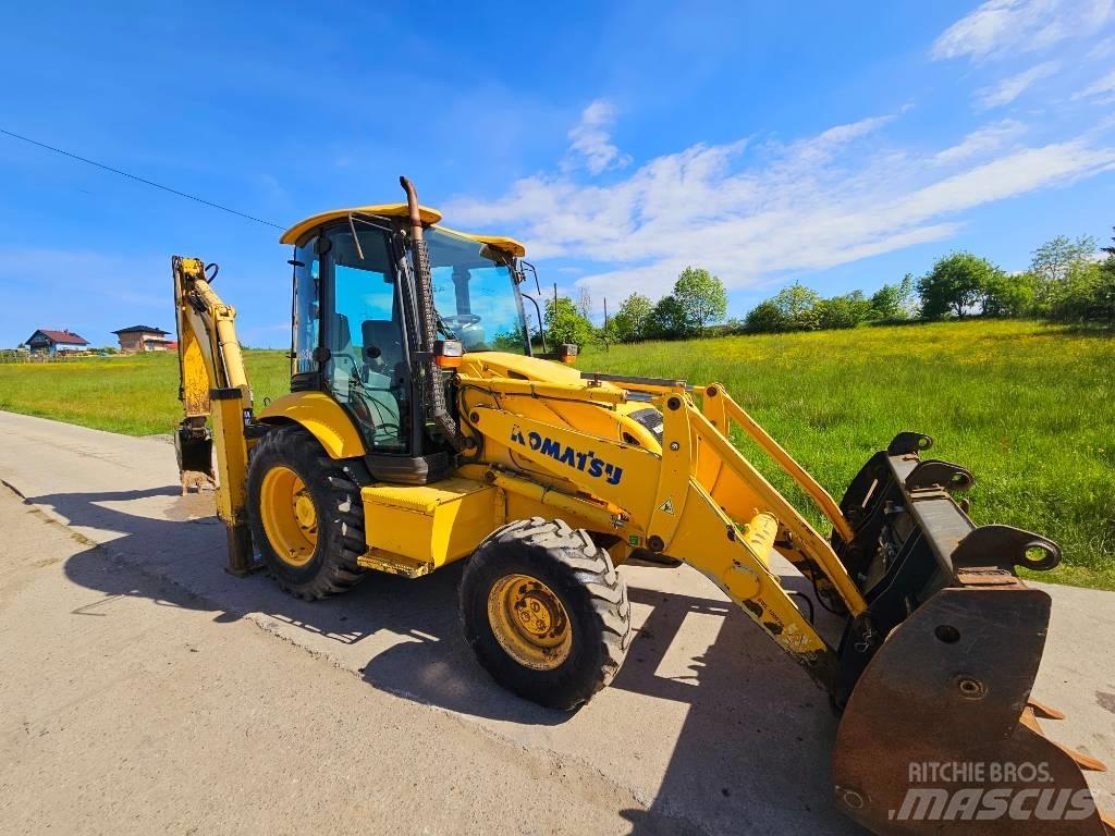 Komatsu WB 93 R Retrocargadoras