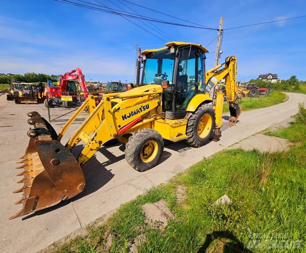 Komatsu WB 93 R Retrocargadoras