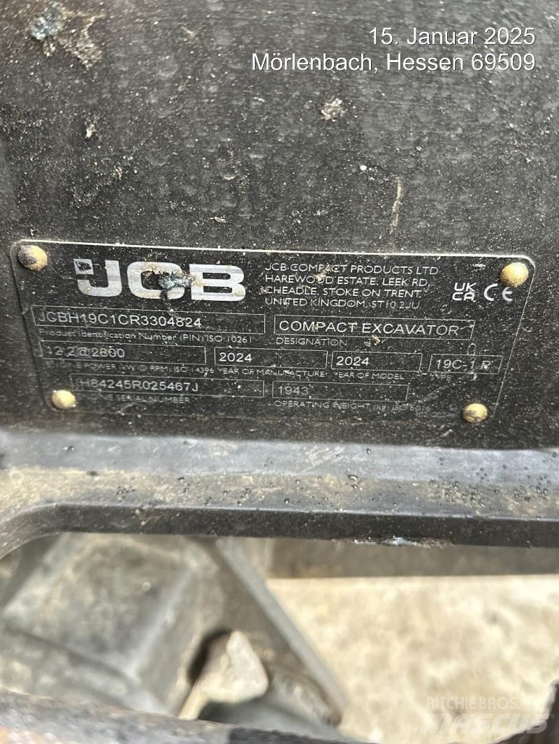 JCB 19C-1 Mini excavadoras < 7t