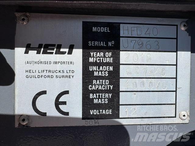 Heli HFD40 Carretillas diesel