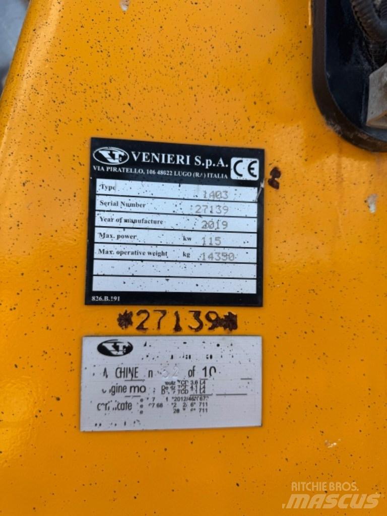Venieri 11.63B Cargadoras sobre ruedas