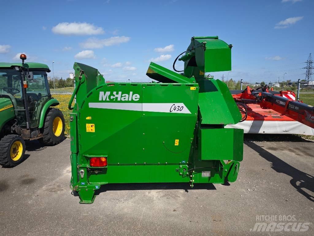 McHale C 430 Desmenuzadoras, cortadoras y desenrolladoras de pacas