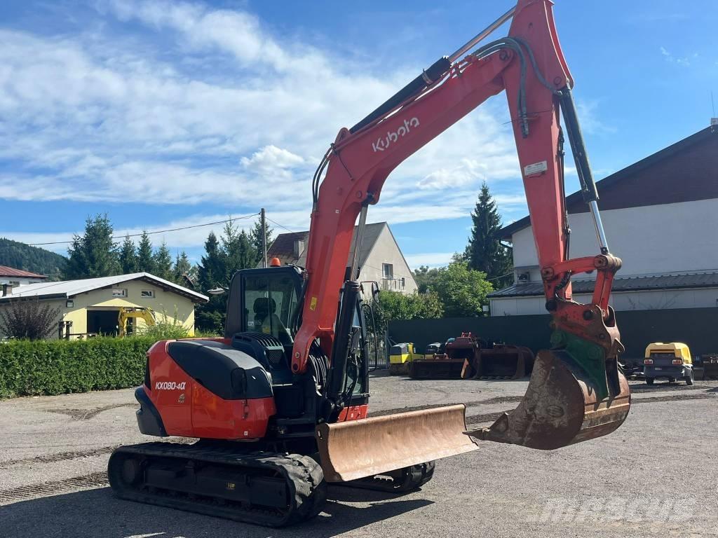 Kubota KX080 Excavadoras 7t - 12t