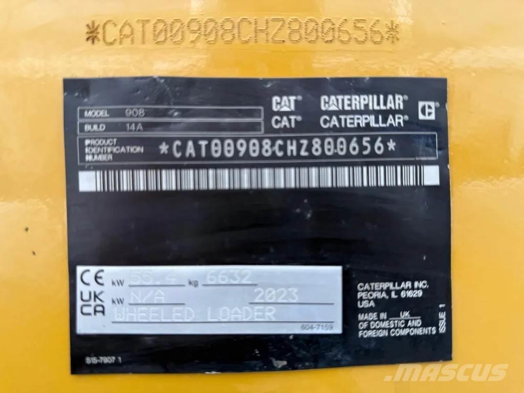 CAT 908 | A/C | EPA Cargadoras sobre ruedas