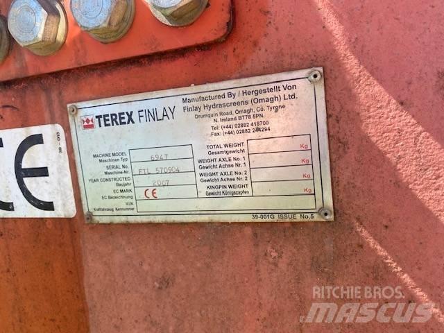 Terex Finlay 694T Cribas