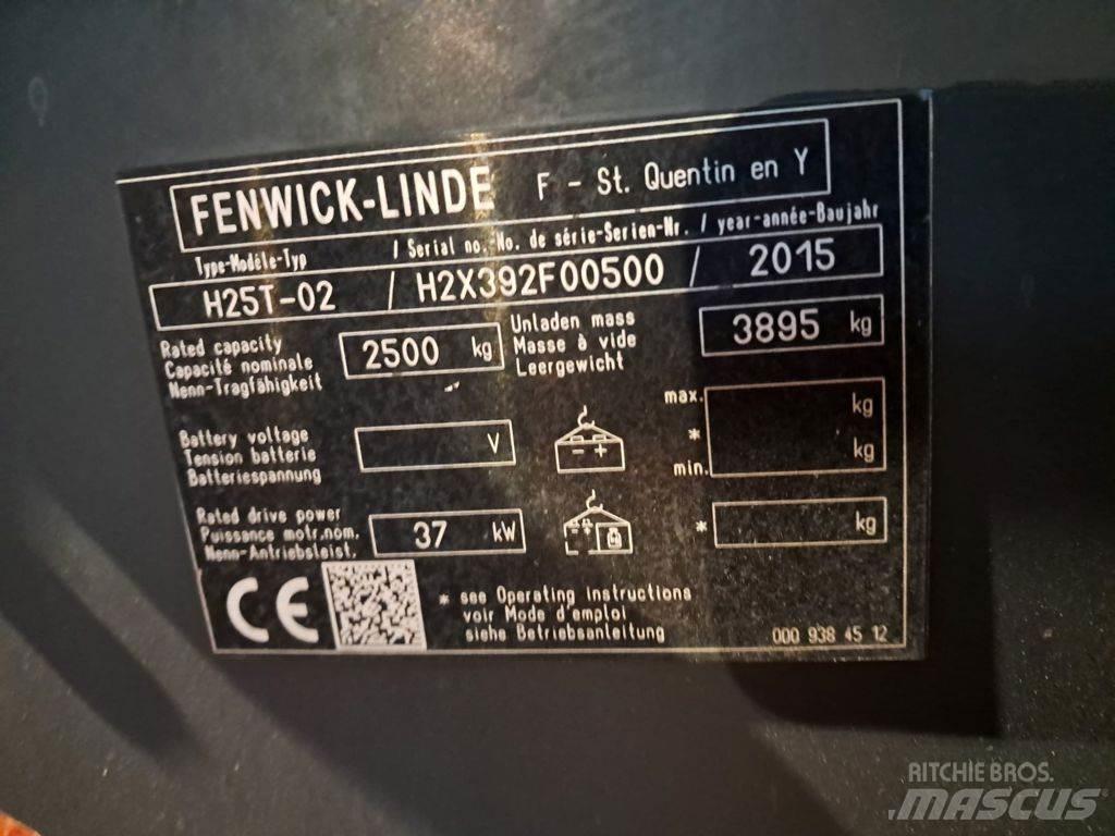 Linde H25T-02 Carretillas LPG