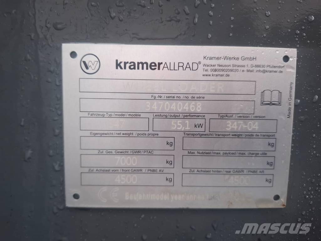 Kramer 1150 Cargadoras sobre ruedas