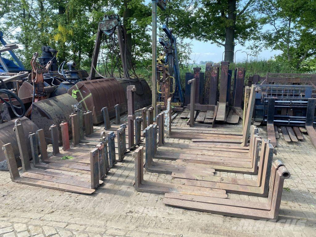  Palet Vork Uñas para carretilla