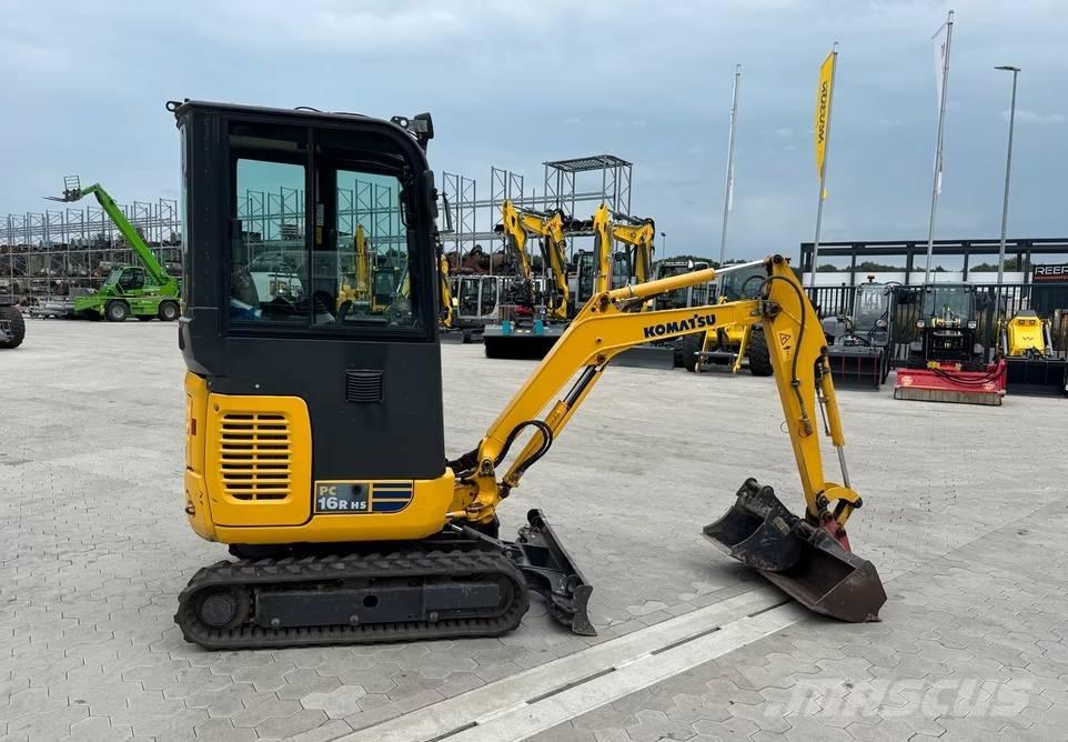 Komatsu PC 16 R-3HS Excavadoras de cadenas