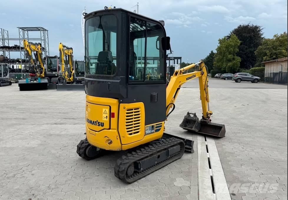 Komatsu PC 16 R-3HS Excavadoras de cadenas