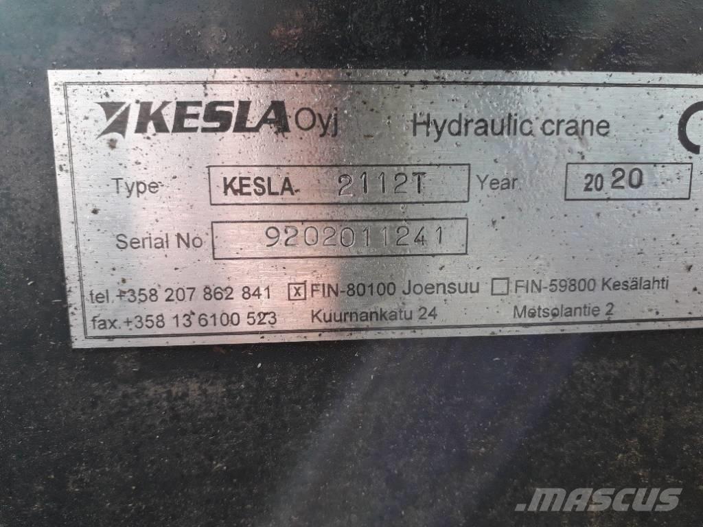 Kesla 2112T Grúas para madera