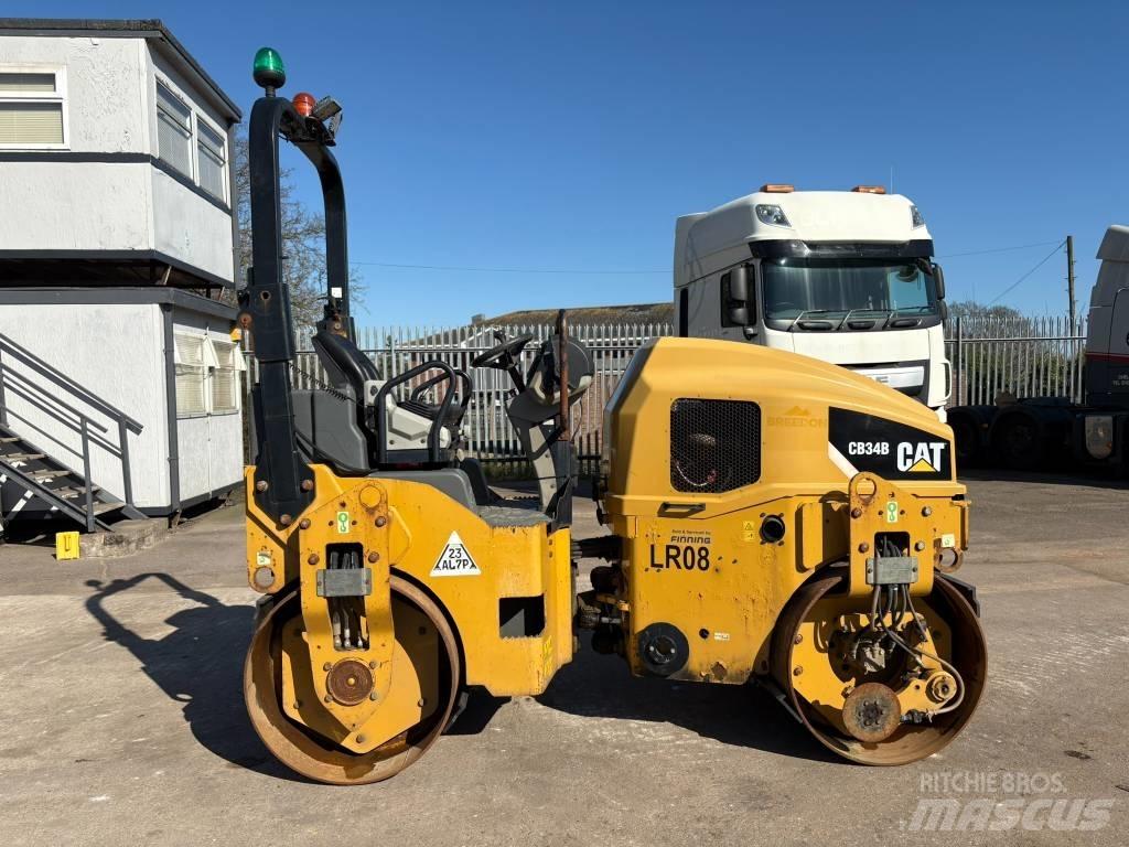 CAT CB 34 B Rodillos de doble tambor
