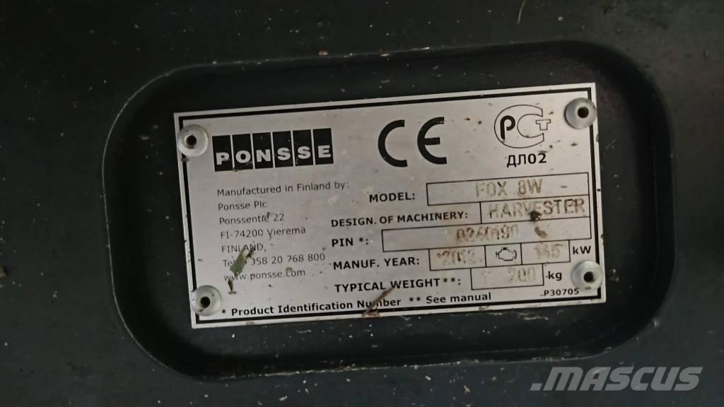 Ponsse Fox Cosechadoras