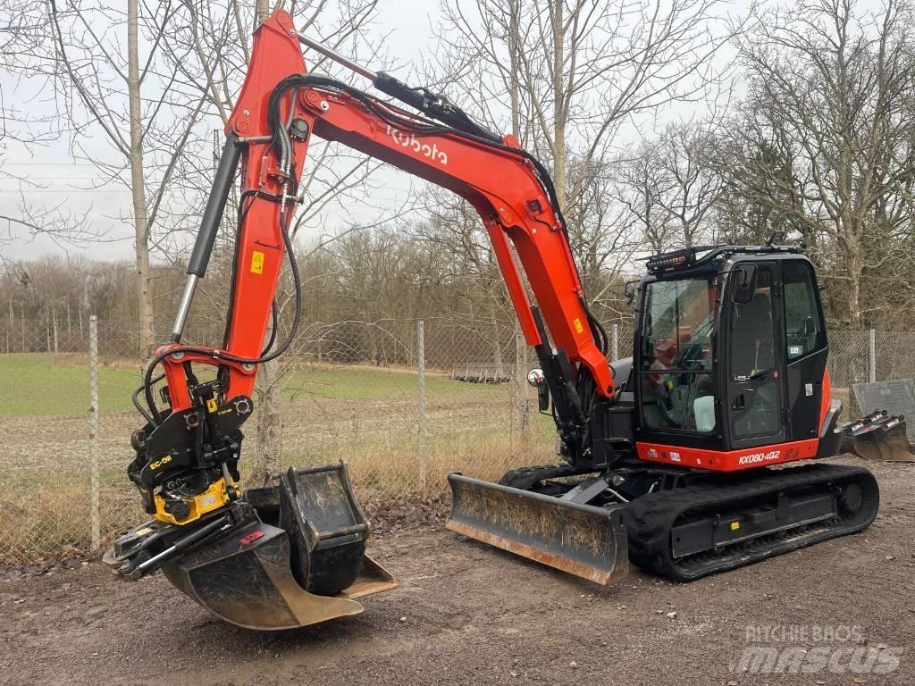 Kubota KX 080-4 Excavadoras 7t - 12t