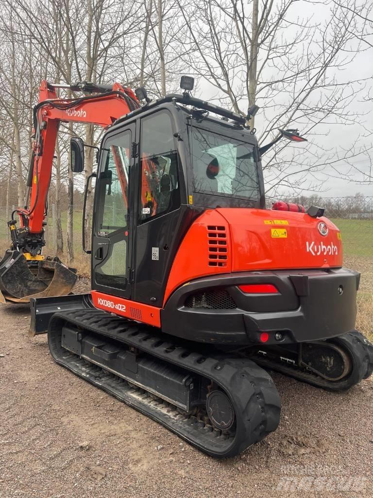 Kubota KX 080-4 Excavadoras 7t - 12t