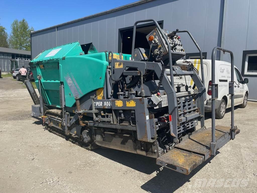Vögele Super 800 Asfaltadoras
