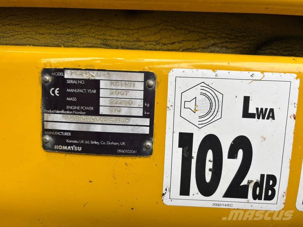 Komatsu PC 210 LC-8 Excavadoras de cadenas