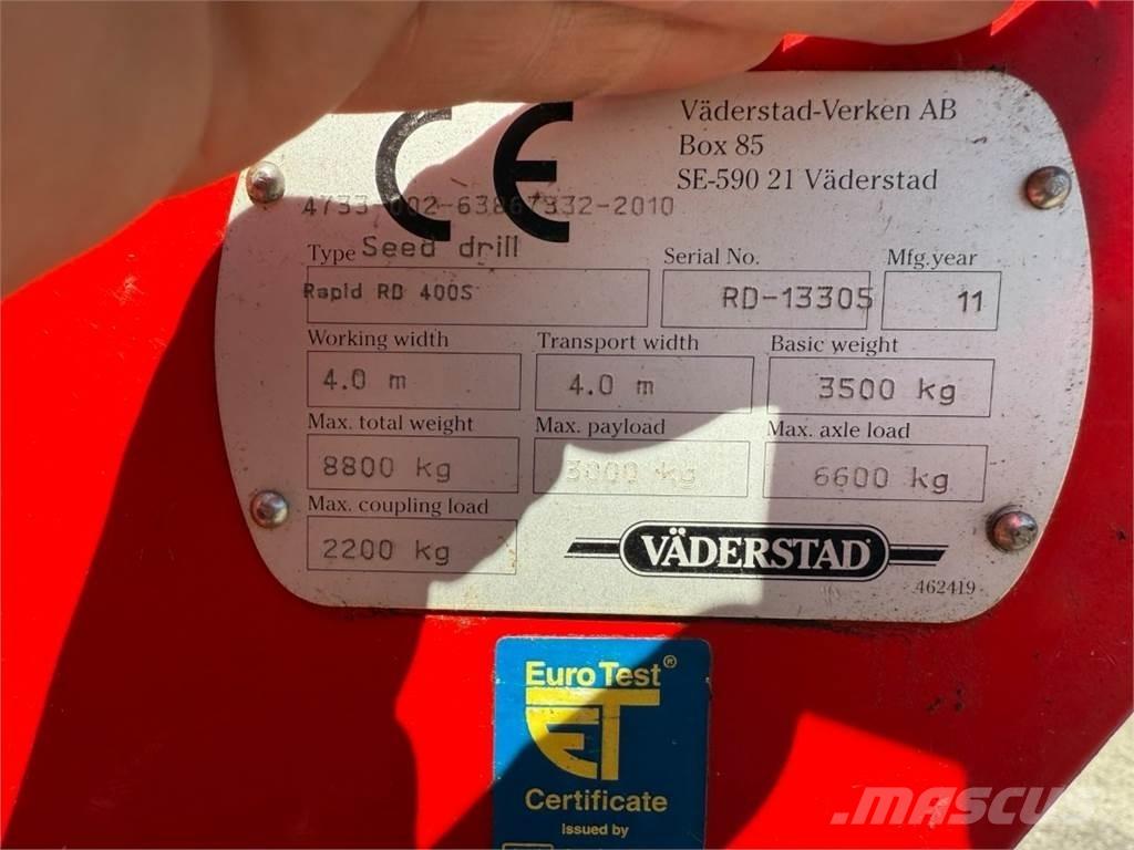 Väderstad RD400S Sembradoras